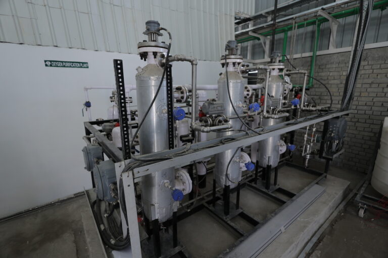 Closeup of industrial