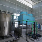 Closeup of industrial