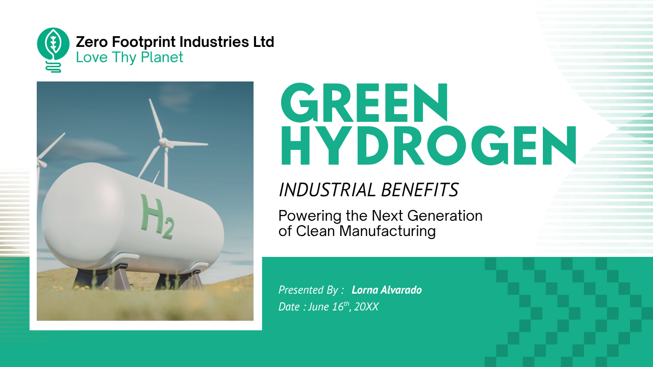Industrial Benefits of Hydrogen Fuel